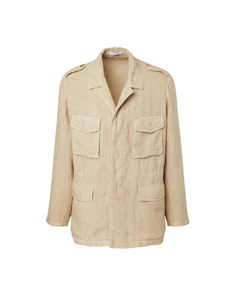 rinascente Boglioli Sahariana in lino