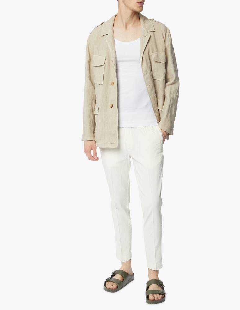 rinascente Boglioli Sahariana in lino