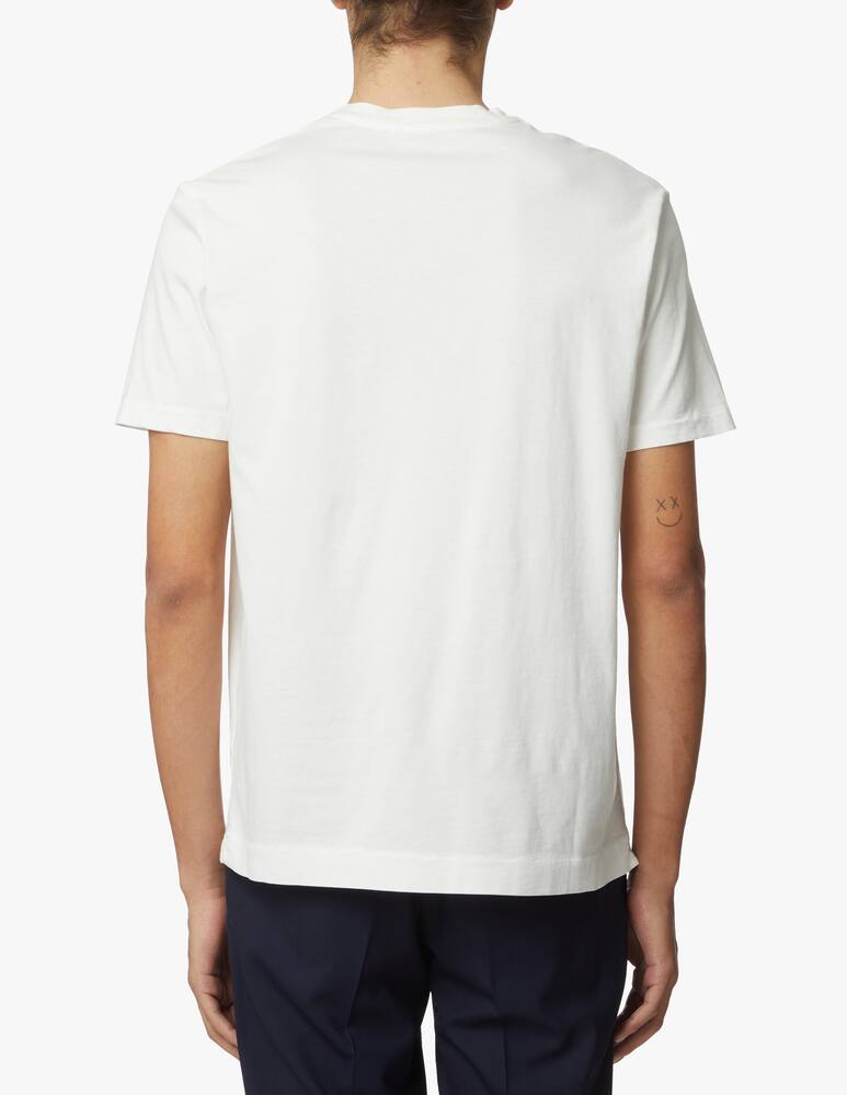 rinascente Boglioli Maglietta manica corta in jersey - bianco