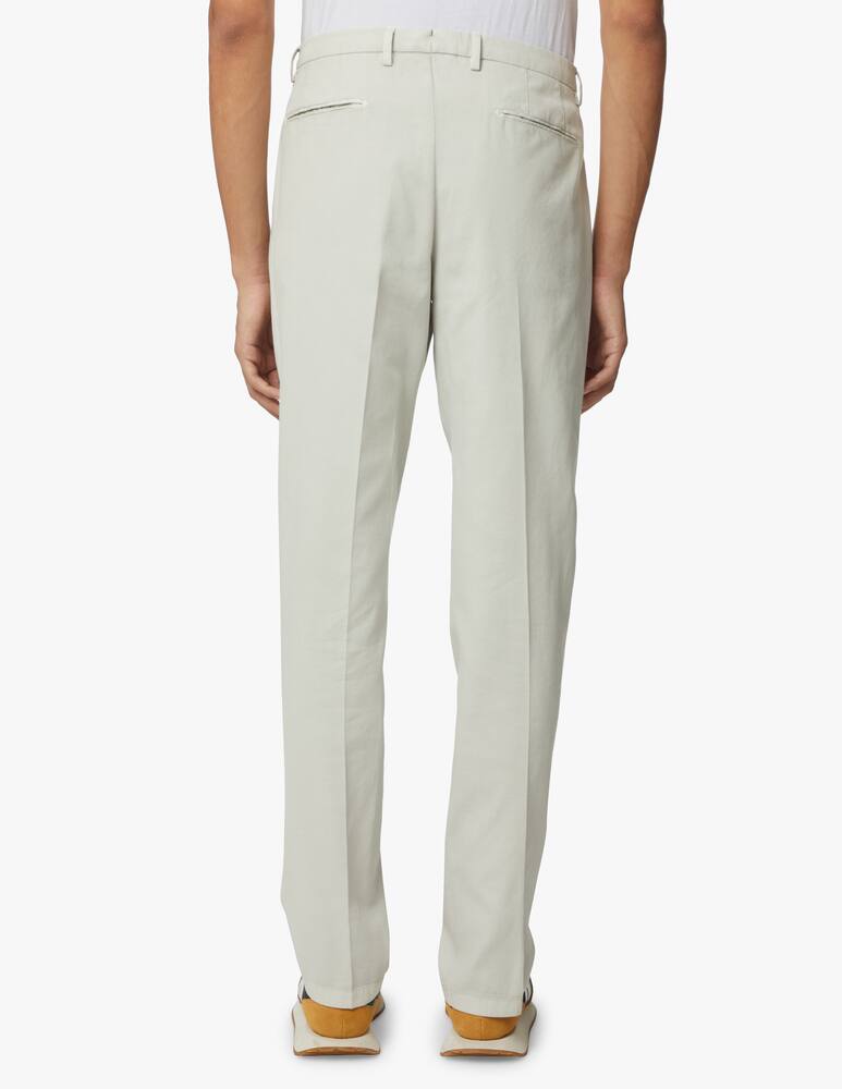 rinascente Boglioli Garment dyed chino pant - beige