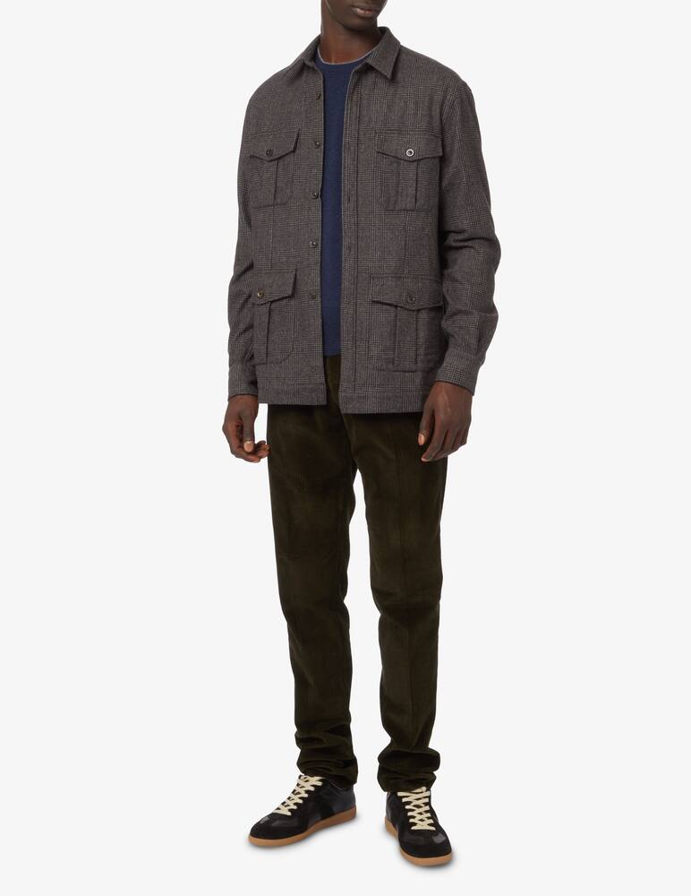 rinascente Boglioli Overshirt field galles - Grey