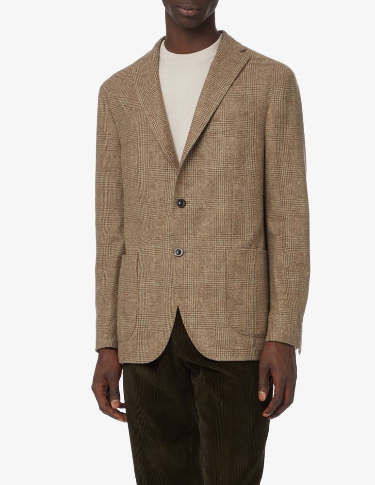 Boglioli Giacca k-jacket galles flanella - Marrone - immagine 1 Boglioli Giacca k-jacket galles flanella - Marrone - immagine 1