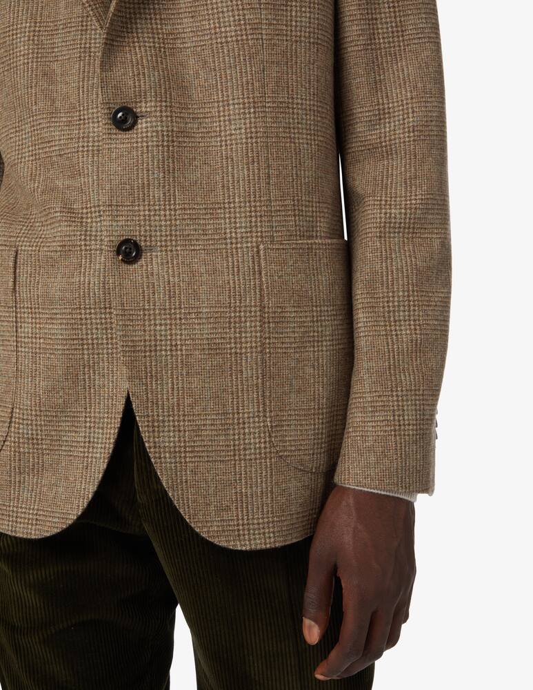 Boglioli Giacca k-jacket galles flanella - Marrone - immagine 4 Boglioli Giacca k-jacket galles flanella - Marrone - immagine 4