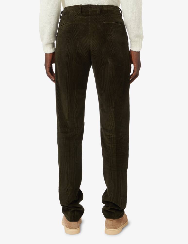 rinascente Boglioli Velvet trousers - Green