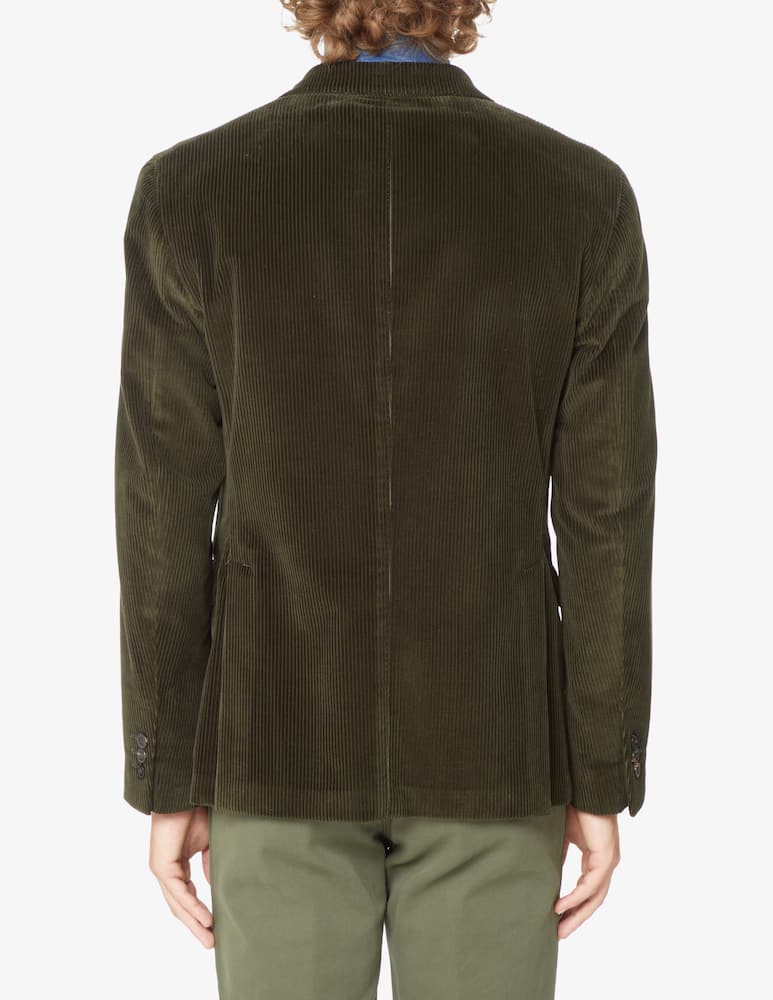 rinascente Boglioli Dover velvet jacket - Green