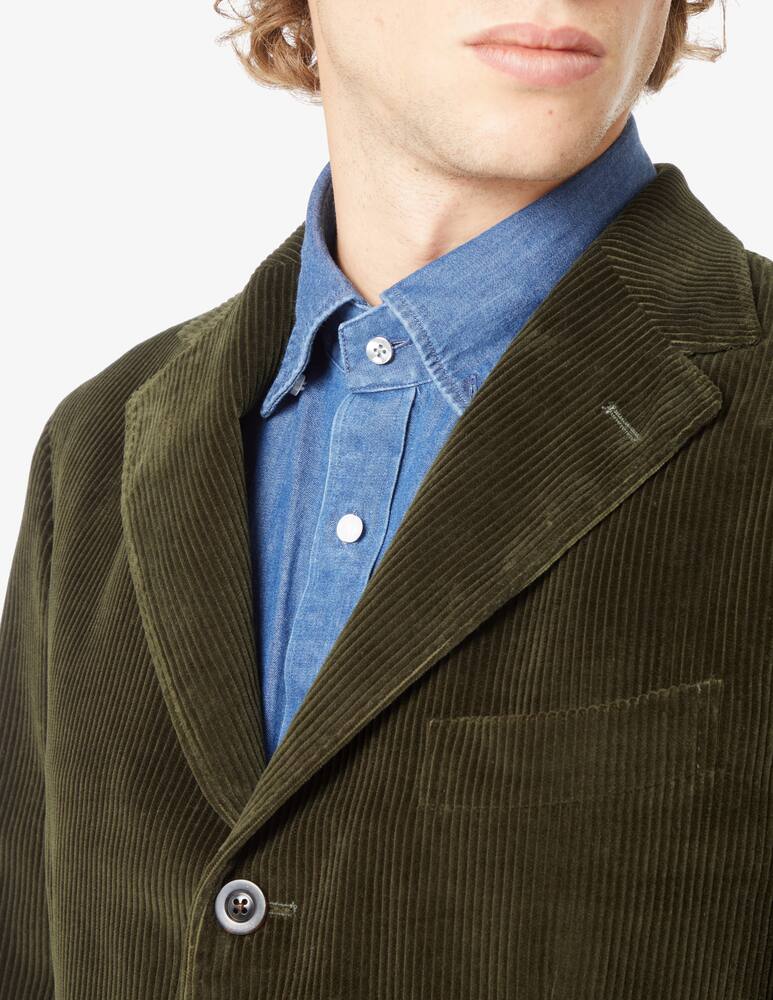 Boglioli Dover velvet jacket - Green - picture 4 Boglioli Dover velvet jacket - Green - picture 4