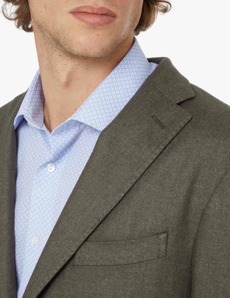 rinascente Boglioli Wool k-jacket - Green