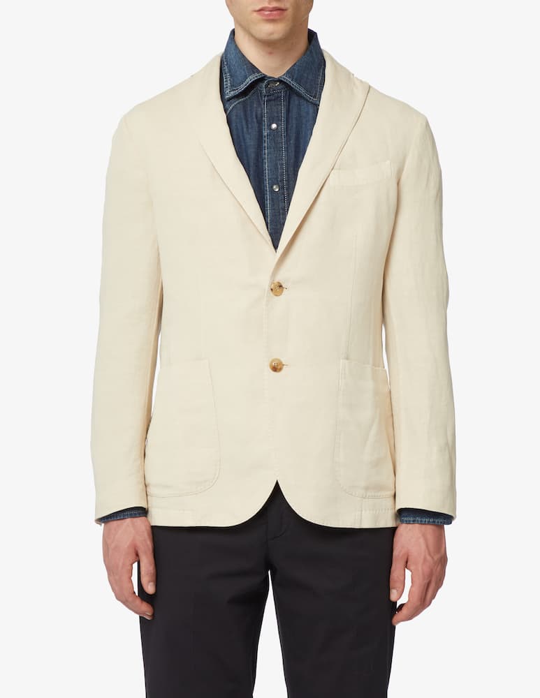 rinascente Boglioli Cotton and linen blazer