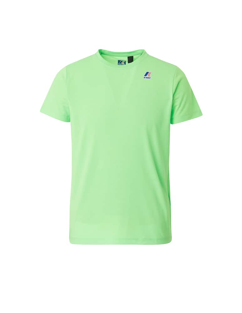rinascente K-Way Maglietta manica corta edward loghino - verde