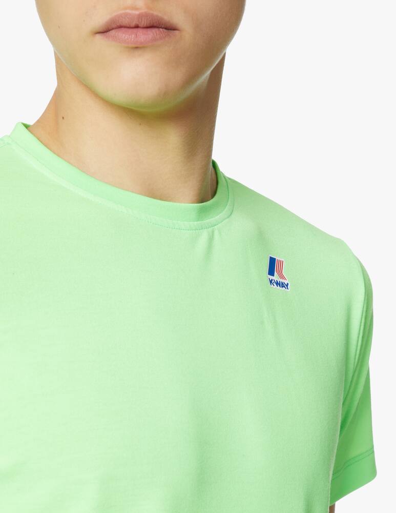 rinascente K-Way Maglietta manica corta edward loghino - verde