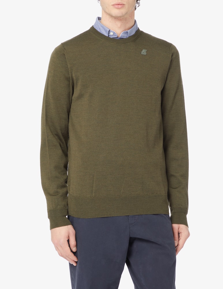 K-Way Crewneck jumper - black torba - picture 1 K-Way Crewneck jumper - black torba - picture 1