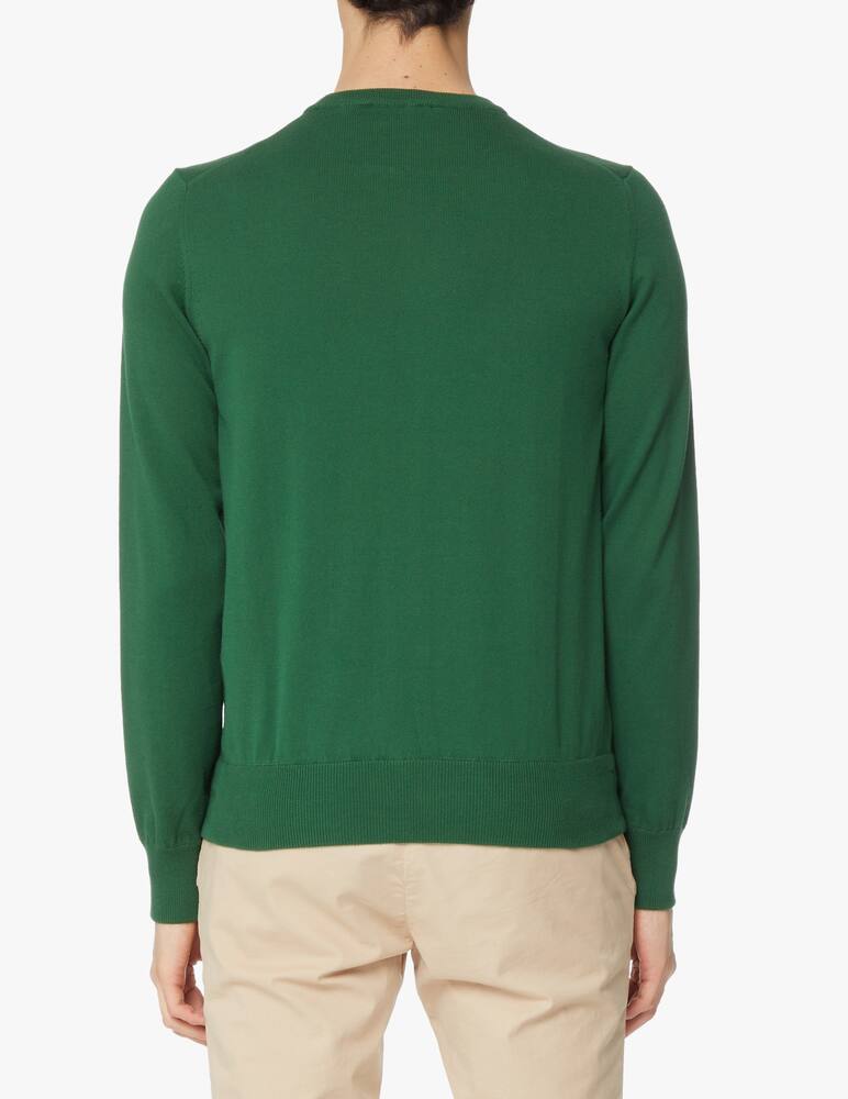K-Way Small logo auguste roundneck sweater - green - picture 4 K-Way Small logo auguste roundneck sweater - green - picture 4