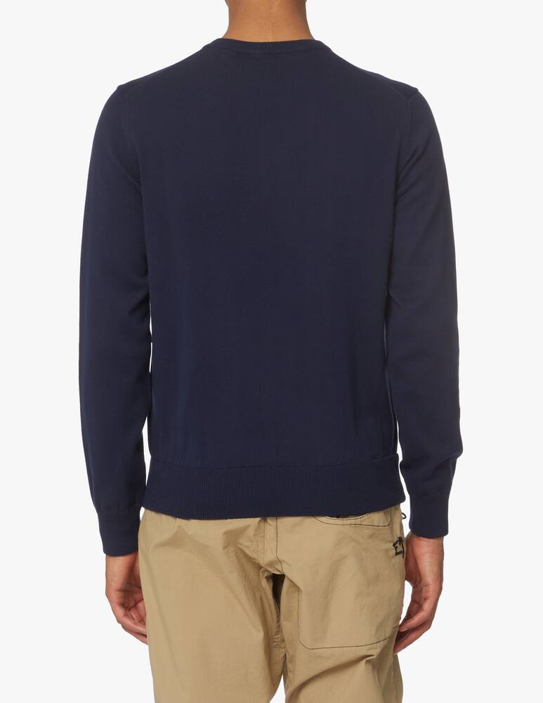 rinascente K-Way Small logo auguste roundneck sweater - blue