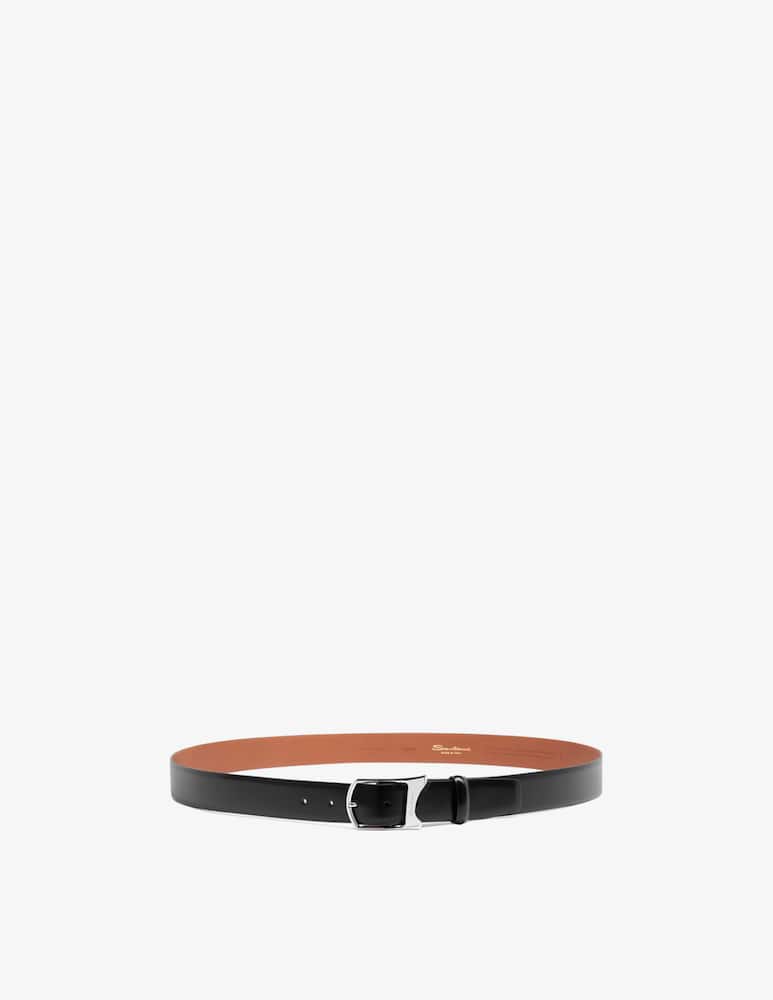 Santoni Leather adjustable belt - picture 3 Santoni Leather adjustable belt - picture 3