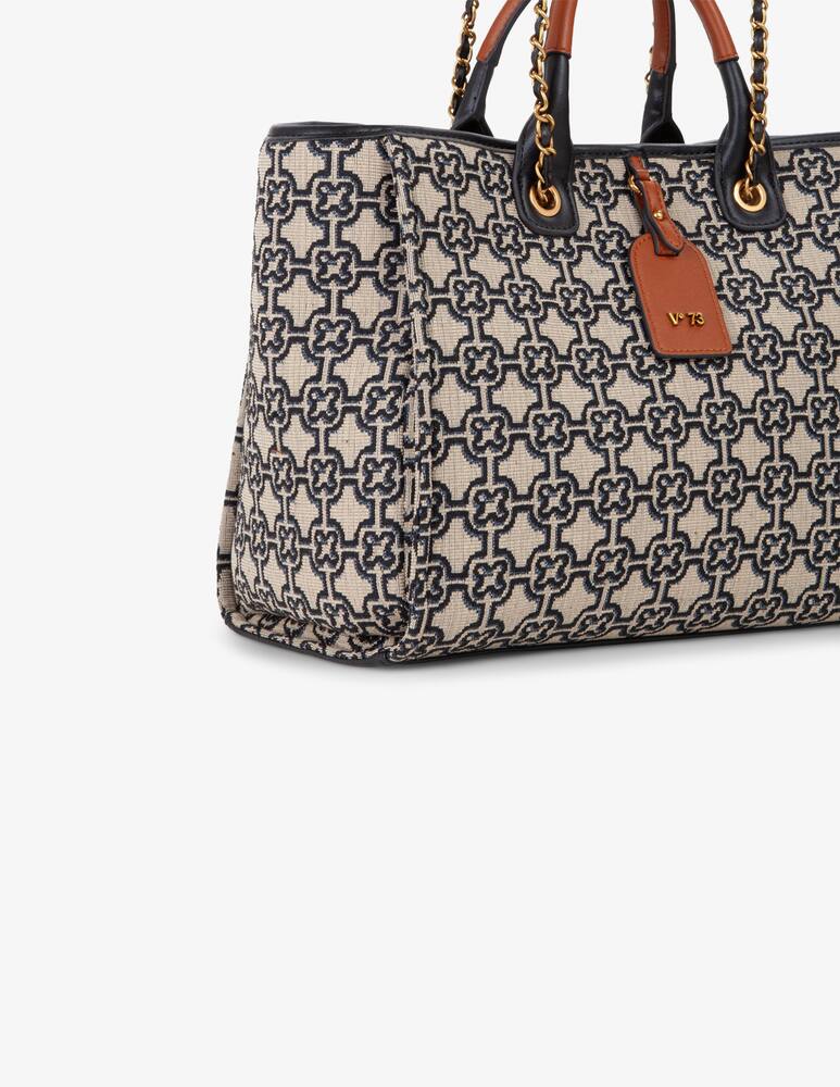 rinascente V73 Harriet patterned tote bag