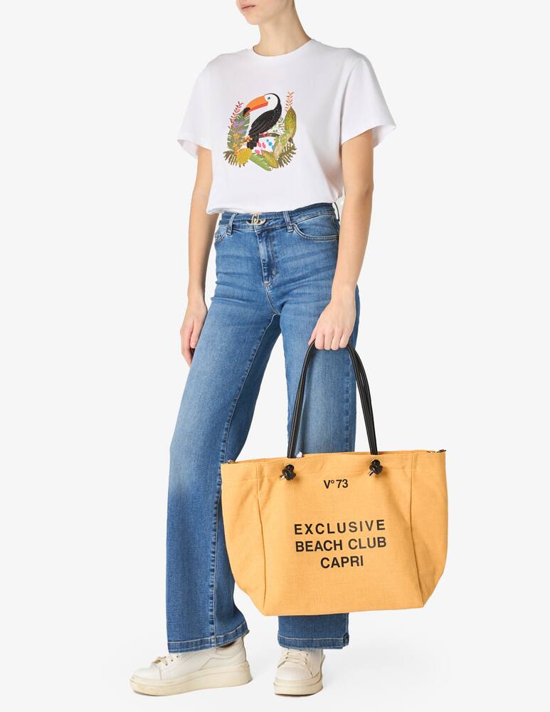 rinascente V73 Borsa shopper da spiaggia Capri
