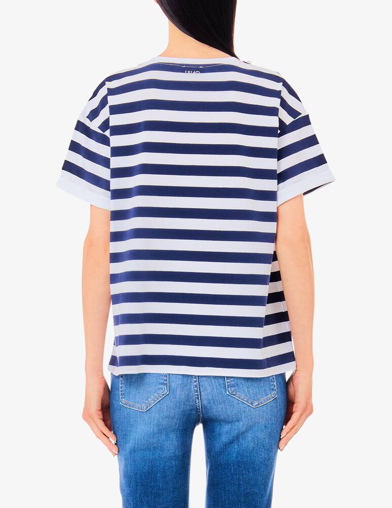 rinascente Liu Jo Embroidered mystery fashion t-shirt