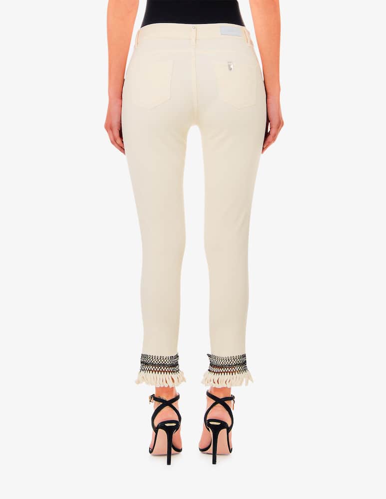 rinascente Liu Jo Ideal jeans with fringes