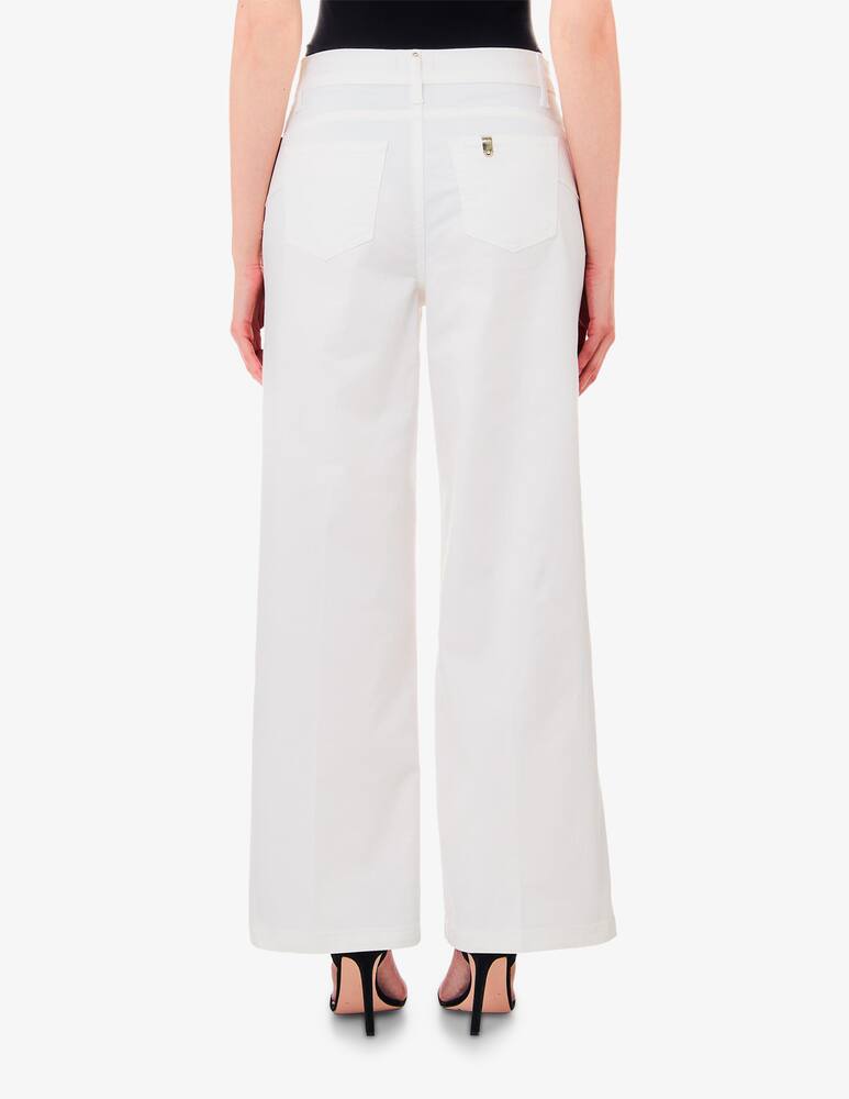 Liu Jo Pantaloni flare cropped a vita alta - immagine 2 Liu Jo Pantaloni flare cropped a vita alta - immagine 2