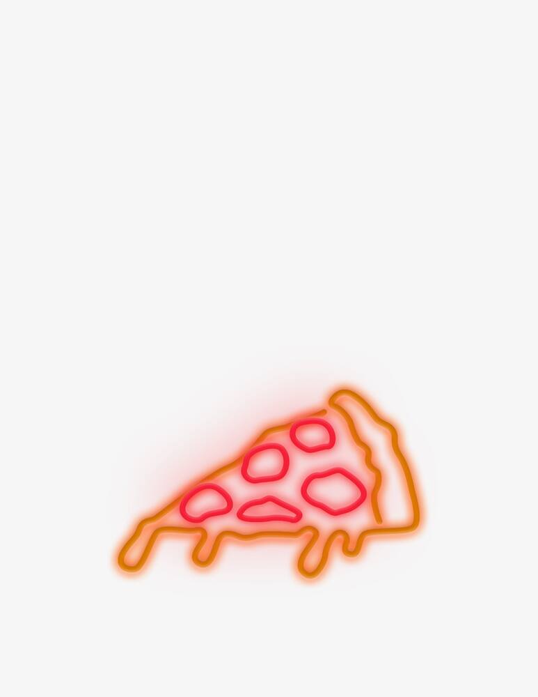 rinascente Candyshock Small Pizza Neon da Parete