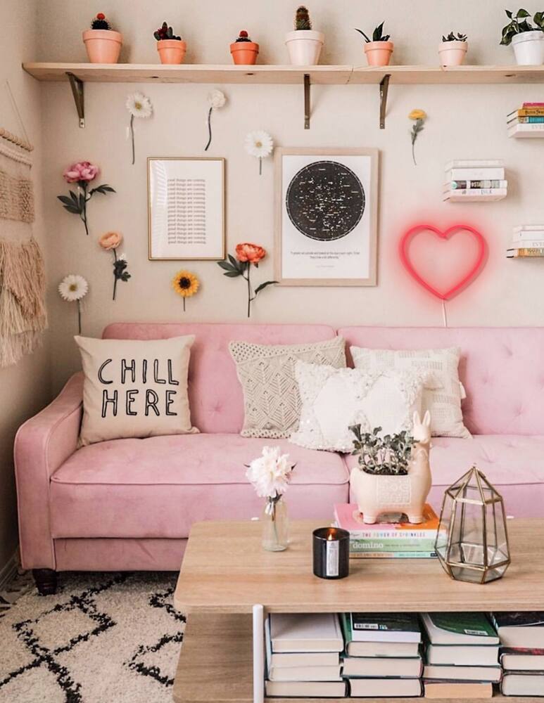 rinascente Candyshock Neon/Led Da Parete Con Design A Cuore