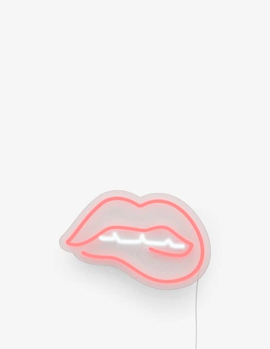 Candyshock - Neon/led da parete con design labbra - €65,00