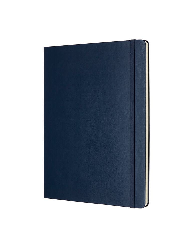 rinascente Moleskine Taccuino Classic a righe XL copertina rigida - Blu