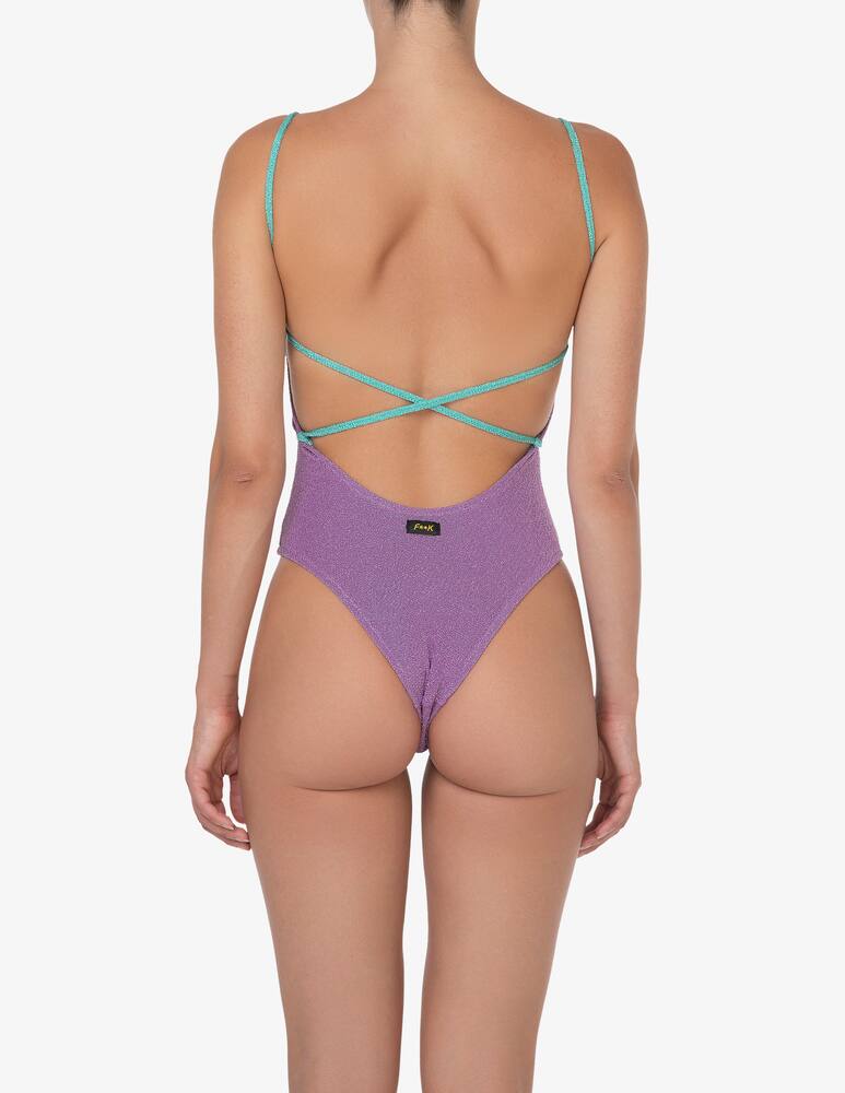 rinascente F**K Monokini with wrap tie