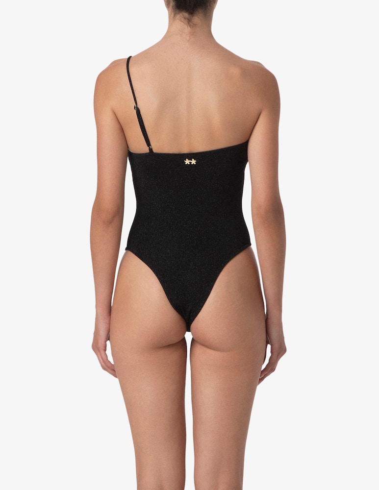 rinascente F**K Asymmetric one-shoulder swimsuit