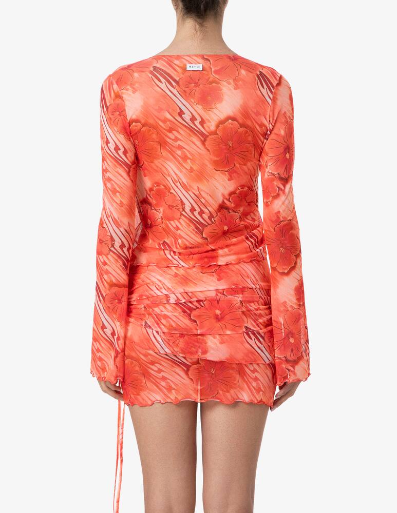 rinascente Me-fui Top manica lunga con lacci