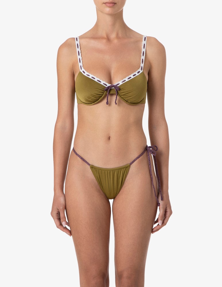 rinascente Me-fui Bikini ferretto slip regolabile set