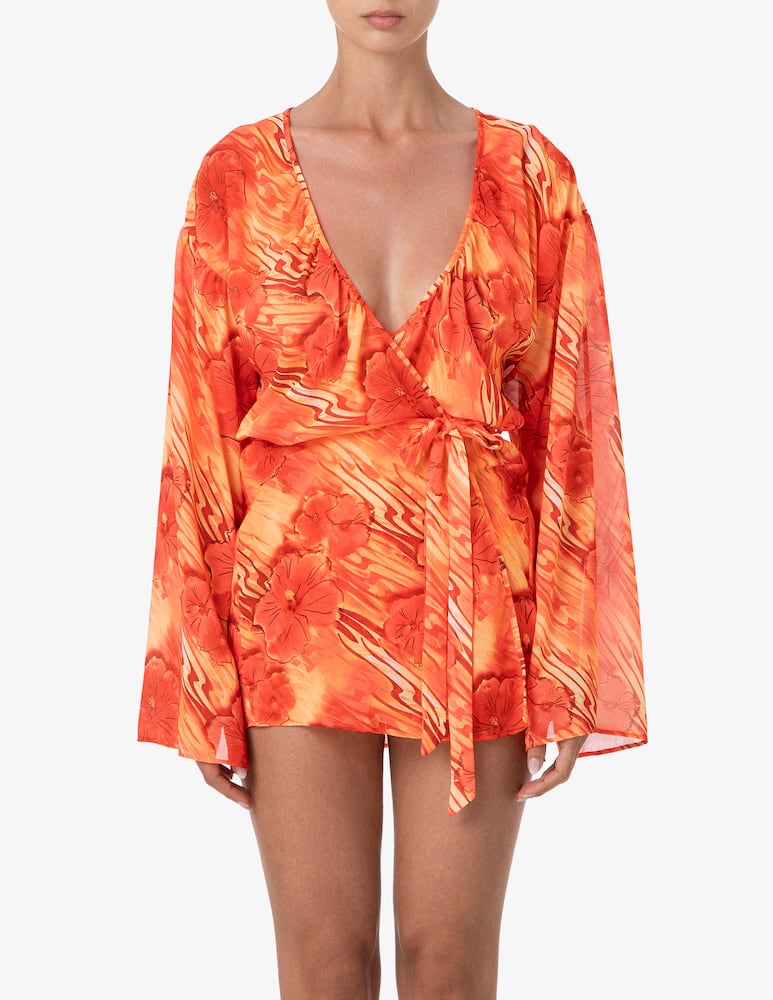 rinascente Me-fui Kaftano corto fuori acqua