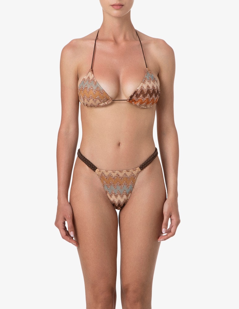 rinascente Me-fui Bikini triangolo slip fisso set