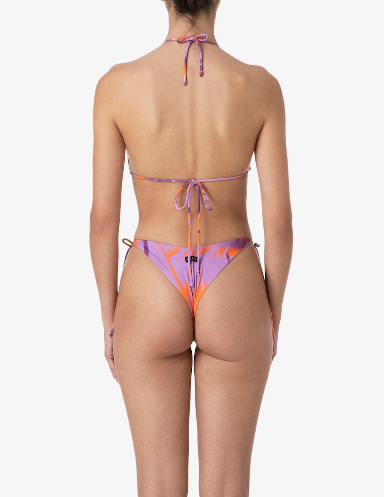rinascente Me-fui Triangle bikini with adjustable ties set