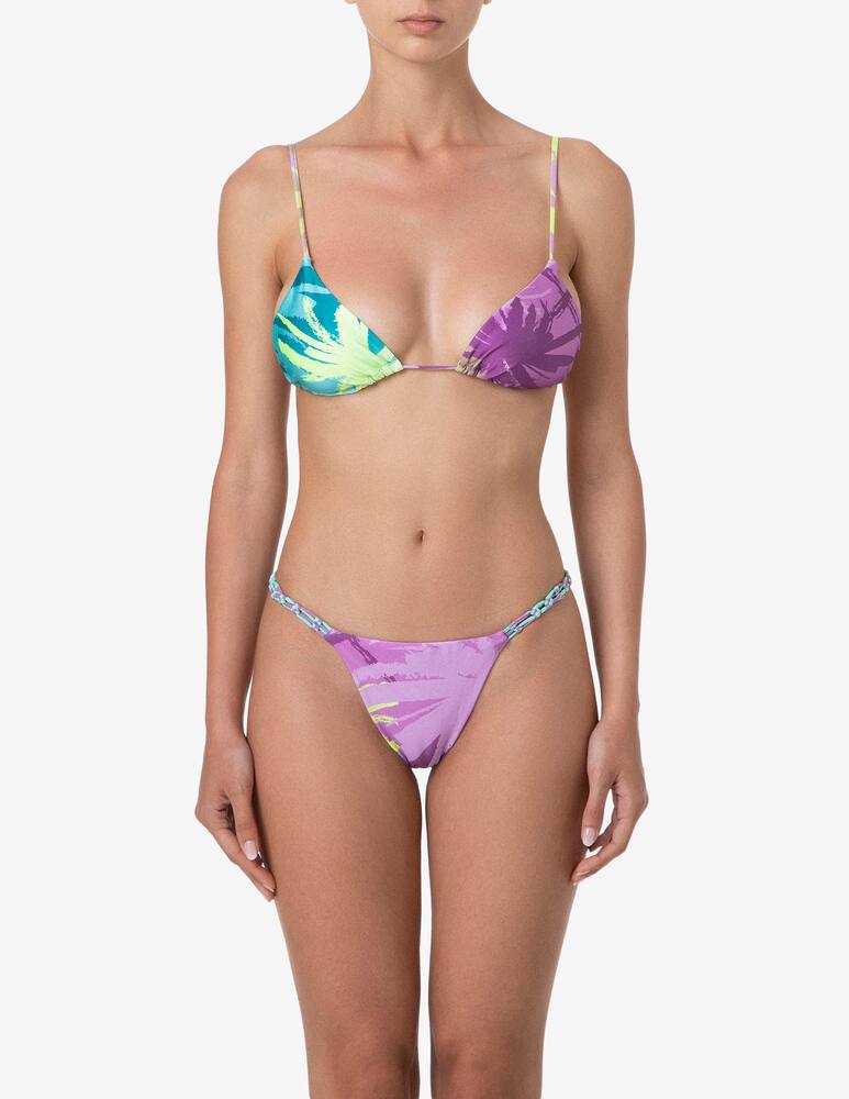 Me-fui Palm print triangle bikini set - picture 1 Me-fui Palm print triangle bikini set - picture 1
