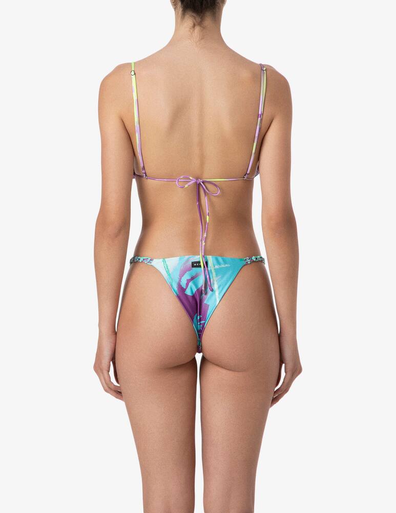 Me-fui Palm print triangle bikini set - picture 2 Me-fui Palm print triangle bikini set - picture 2