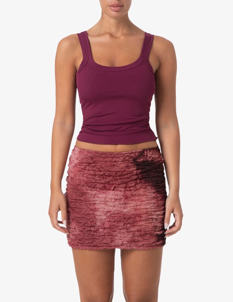 F**K Ribbed jersey tank top - picture 1 F**K Ribbed jersey tank top - picture 1