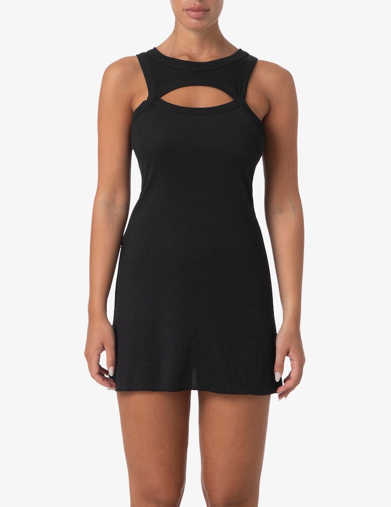 F**K Cut-out knit mini dress - picture 1 F**K Cut-out knit mini dress - picture 1