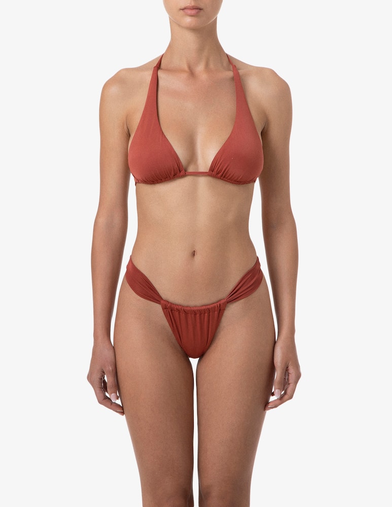 rinascente Me-fui Bikini triangolo alto slip fisso set