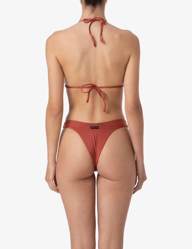 rinascente Me-fui Bikini triangolo alto slip fisso set