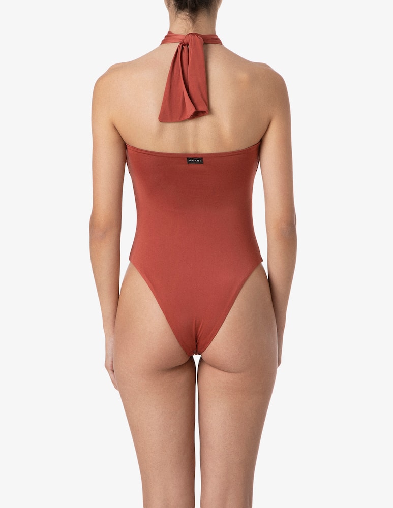 rinascente Me-fui Twist bandeau swimsuit