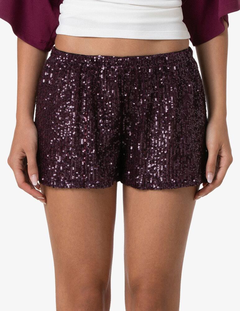 rinascente F**K Sequin mini shorts