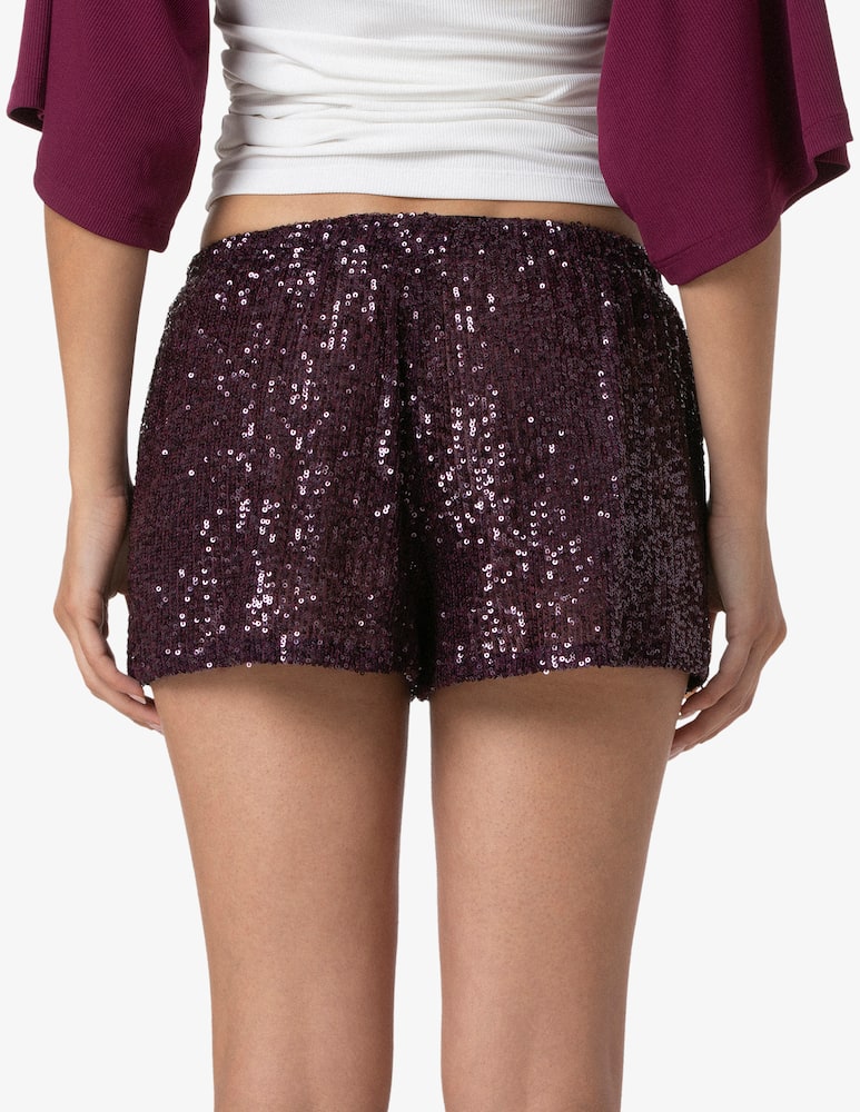 rinascente F**K Sequin mini shorts