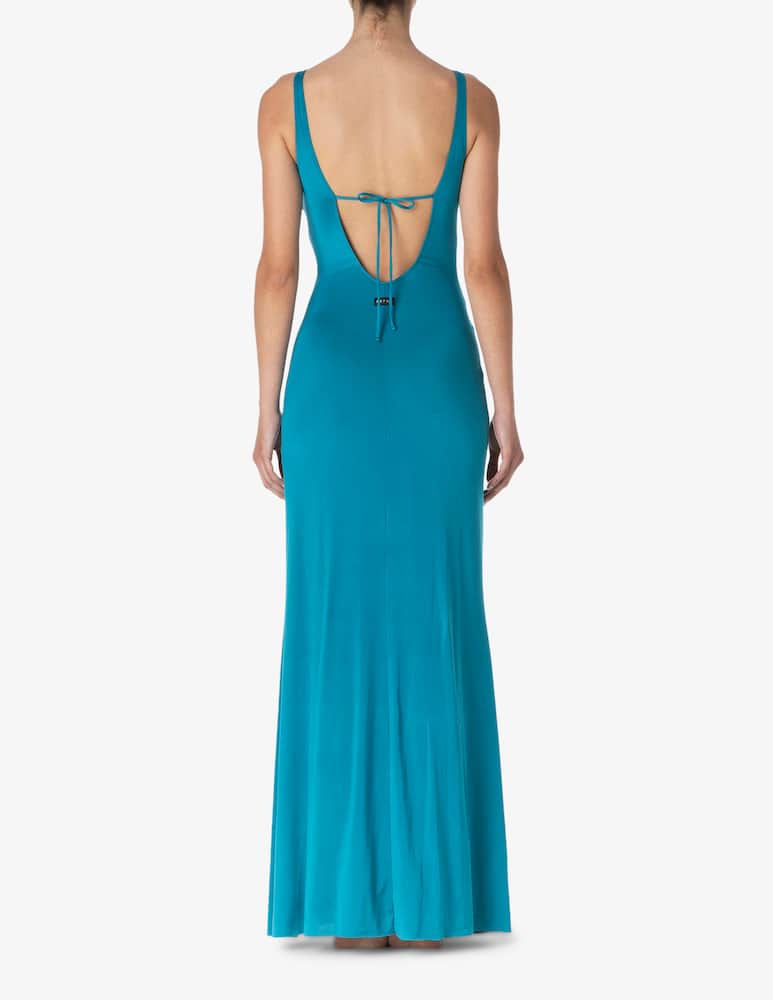 rinascente Me-fui Vestito lungo con cut out