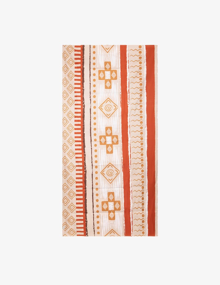 Me-fui Tribal print microfibre beach towel - picture 2