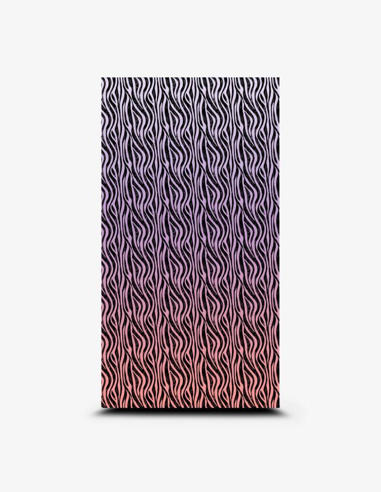 rinascente F**K Zebra wave microfibre beach towel