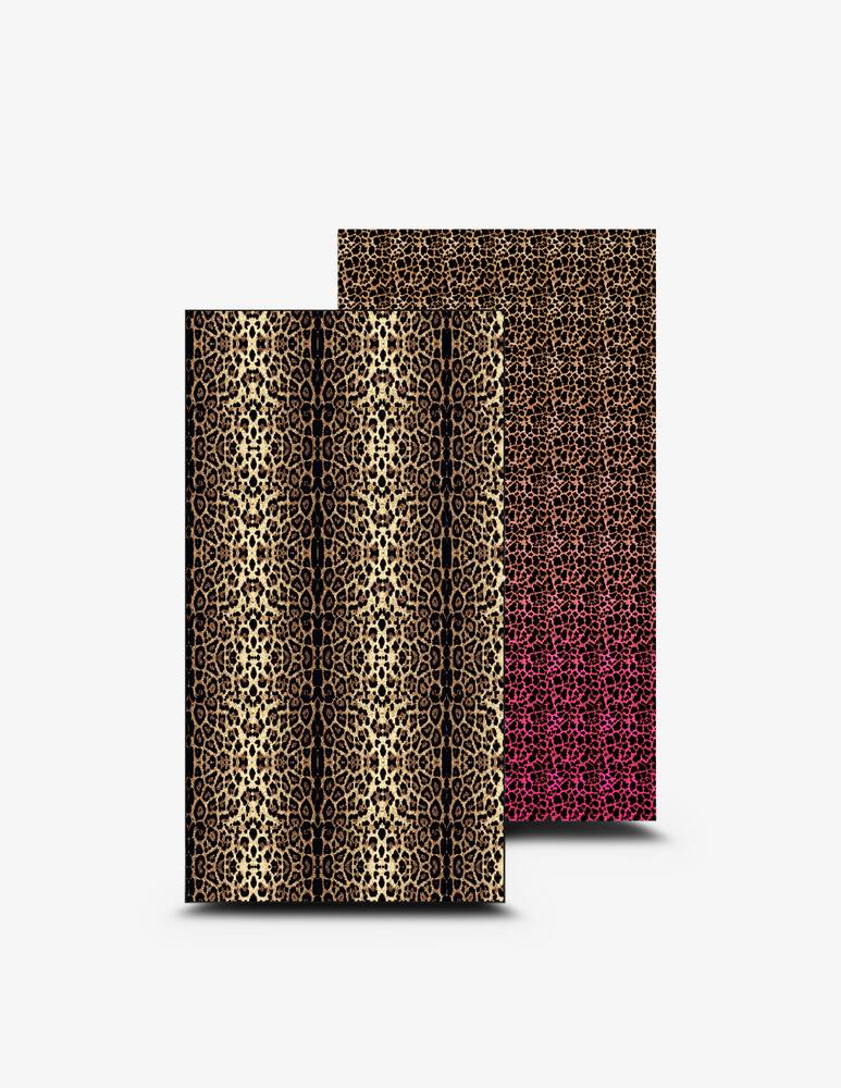 rinascente F**K Microfibre animal print towel