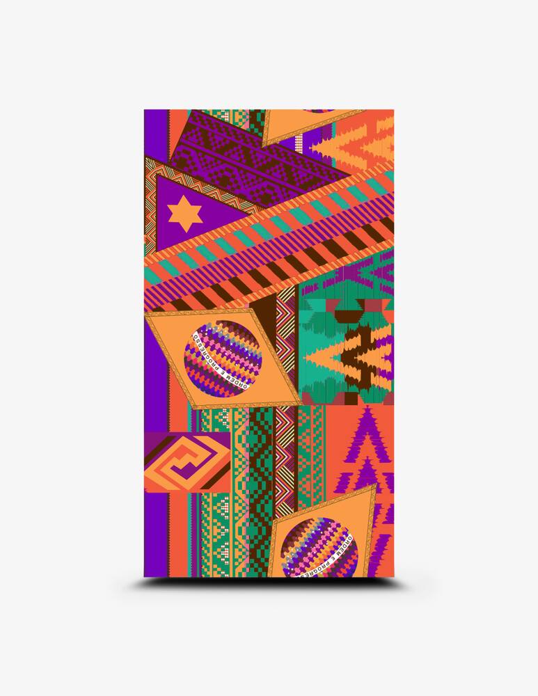 F**K Geometric microfibre beach towel - picture 1 F**K Geometric microfibre beach towel - picture 1