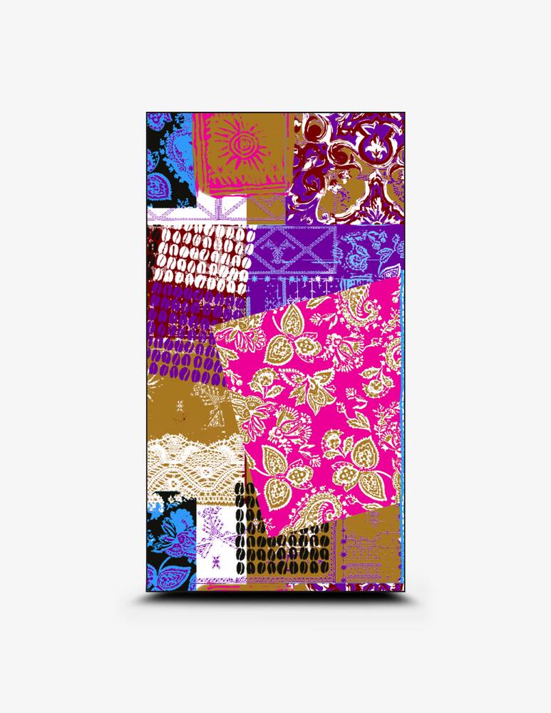 rinascente F**K Patchwork microfibre towel