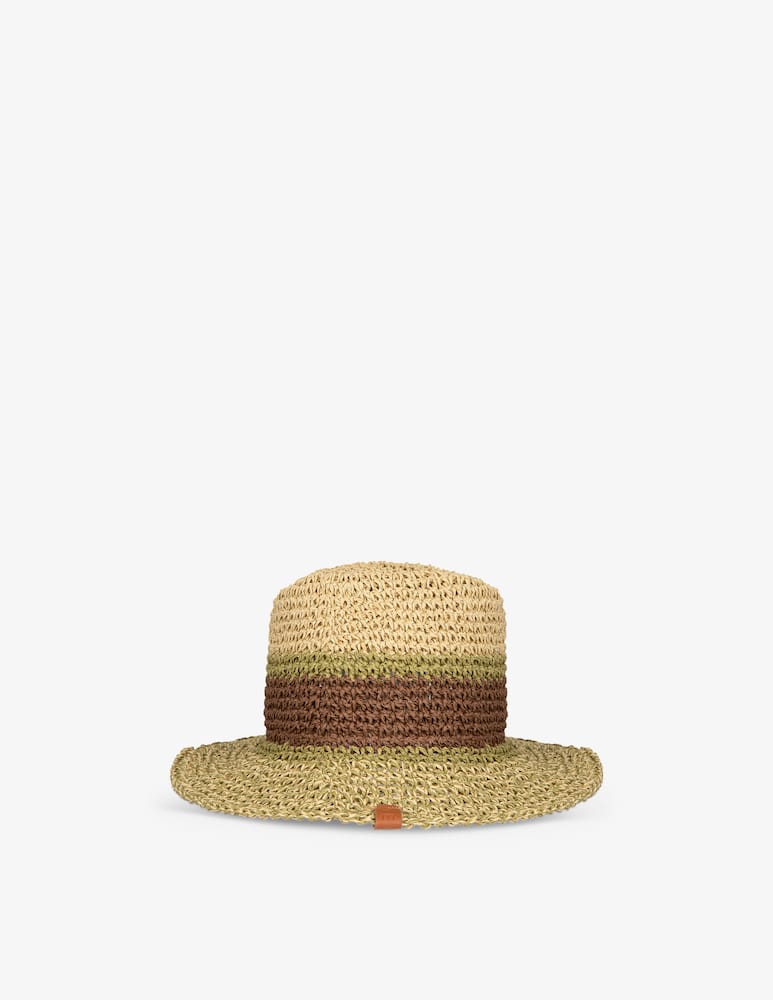 rinascente Me-fui Straw striped hat